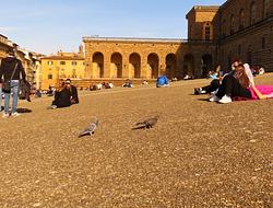 Picknicken bij Palazzo Pitti